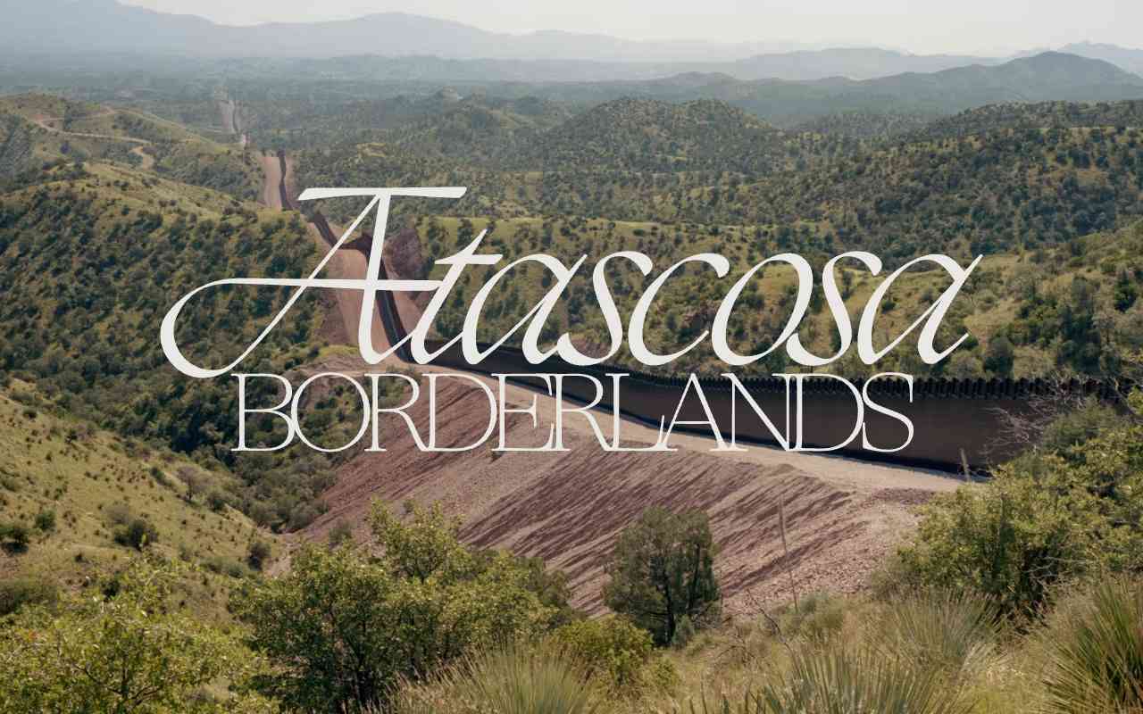 Screenshot of Atascosa Borderlands website.